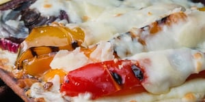 Photo de la Recette: Pizza aux Légumes sur le BBQ