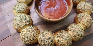 Photo de la Recette: Pizza Bread Dips