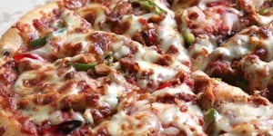 Photo de la Recette: Pizza Campione (à la viande de boeuf hachée)