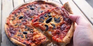 Photo de la Recette: Pizza de Halloween