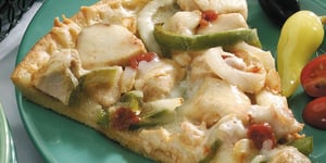 Photo de la Recette: Pizza de Fajitas au Poulet