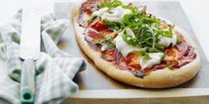 Photo de la Recette: Pizza Éclair au Poulet Tandoori
