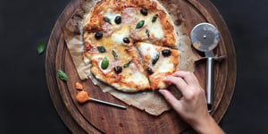 Pizza Maison à la Mozzarella
