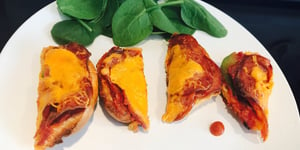 Photo de la Recette: Pizza Maison sur Pain Hamburger