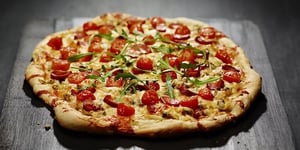 Photo de la Recette: Pizza Palourdes et Chorizo