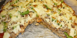 Photo de la Recette: Pizza Sans Gluten Croûte Sans Farine