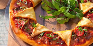 Photo de la Recette: Pizza Soleil au Chorizo