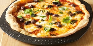 Photo de la Recette: Pizza Tomates Basilic