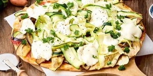 Photo de la Recette: Pizza Végétarienne