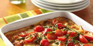 Plat de Saucisses Italiennes au Fromage Fondant