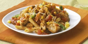 Poêlée de Poulet et de Salsa au Fromage