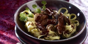 Photo de la Recette: Poêlée de Veau au Chocolat (St Valentin)