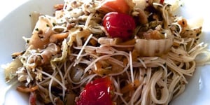Photo de la Recette: POÊLÉE DE LÉGUMES ET VERMICELLES DE RIZ