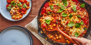 Photo de la Recette: Poêlée de Pois Chiches à L’italienne