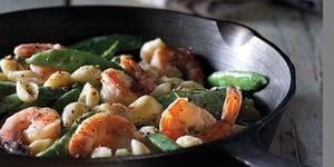 Photo de la Recette: Poêlée de Raffaello aux Crevettes