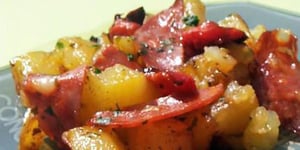 Photo de la Recette: Poellé de Pommes de Terre à L'espagnole