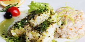 Photo de la Recette: Poisson au Pesto Saveurs du Sud