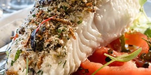 Photo de la Recette: Poisson en Croûte D’herbes Épicées