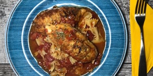 Poitrine de Poulet aux Tomates et Fromage