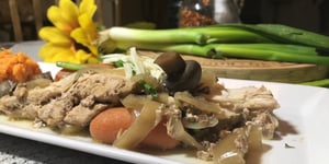 Photo de la Recette: Poitrine de Poulet et Légumes à la Mijoteuse