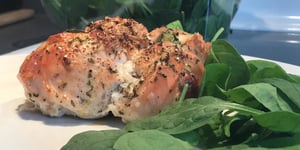Photo de la Recette: Poitrines de Poulet Farcies D'épinards