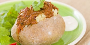 Photo de la Recette: Pomme de Terre Farcie à la Viande