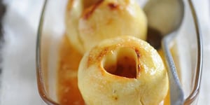 Photo de la Recette: Pommes au Four au Miel
