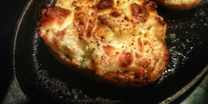 Pommes de Terre (farçies) au Fromage à la Crème et en Grains