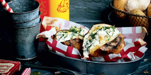 Pommes de Terre Fumées, Fromage Ricotta aux Fines Herbes