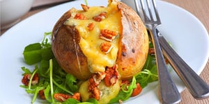 Pommes de Terre Rôties à la Fourme D’Ambert 