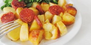 Photo de la Recette: Pommes de Terre Sautées au Chorizo