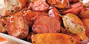 Pommes de Terre Tandoori et Ail Grillé