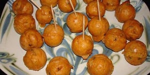 Photo de la Recette: Pop Cakes au Bacon et Parmesan