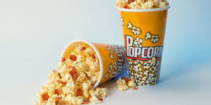 Photo de la Recette: POPCORN AU CARAMEL ET BACON