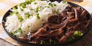 Photo de la Recette: Porc Effiloché...Sésame et Miel à la Mijoteuse