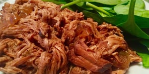 Porc Effiloché au Cidre de Pomme à la Mijoteuse