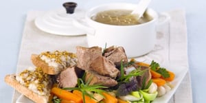 Pot-au-feu à L'autocuiseur