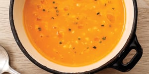 Photo de la Recette: Potage à la Courge et à la Feta Tre Stelle®