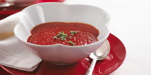 Potage aux Poivrons Rouges Rôtis