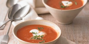 Photo de la Recette: Potage aux Tomates et à la Patate Douce