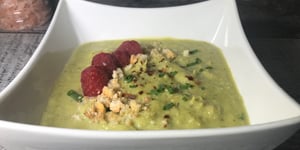 Potage D'asperges et de Petits Pois