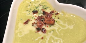 Photo de la Recette: Potage D'asperges et Pommes de Terre