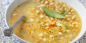 Potage de Pois Chiches ( Italie du sud )