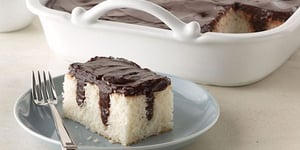 Photo de la Recette: Pouding au Chocolat Poke Cake