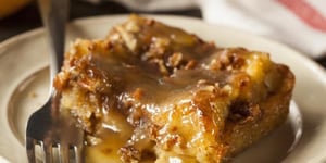 Photo de la Recette: Pouding au Pain à la Pacane