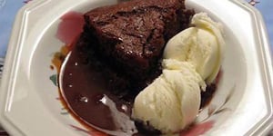 Photo de la Recette: Pouding Chômeur au Chocolat