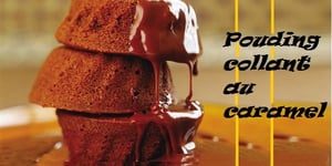 Photo de la Recette: Pouding Collant au Caramel