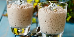 Photo de la Recette: Pouding Matinal au Beurre D'arachide et aux Graines de Chia