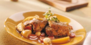 Photo de la Recette: POULET À LA BONNE FEMME