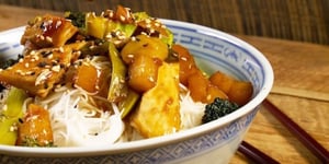 Poulet à la Poire Asiatique